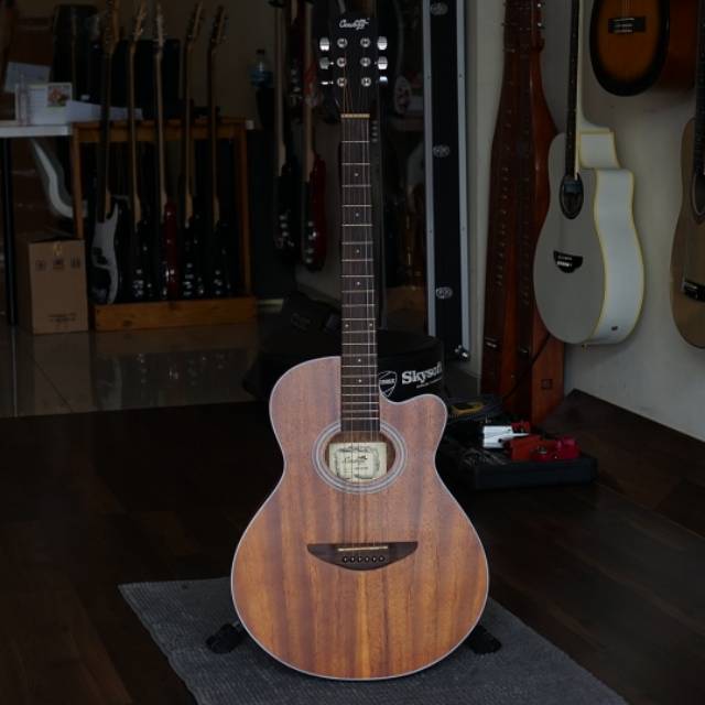 Gitar Akustik Cowboy GWC 38 NSK Cokelat Original
