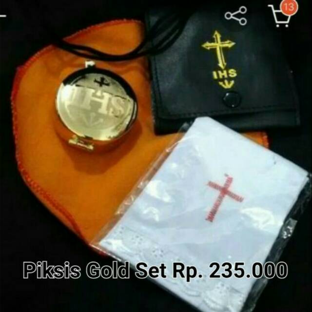 Piksis Gold Set + Purifikatorium + Dompet Bertali + Bonus Kain Lap; PROMO