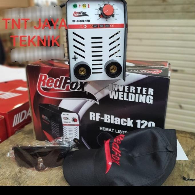 Mesin Las Inverter Redfox Mma 120 Travo Las Redfox Rf Black 120