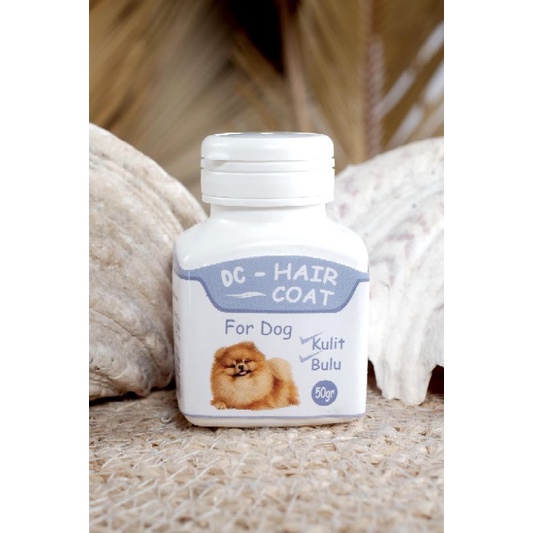 DC HAIR COAT VITAMIN BULU  UNTUK KUCING ANJING / vitamin kucing/ BTM