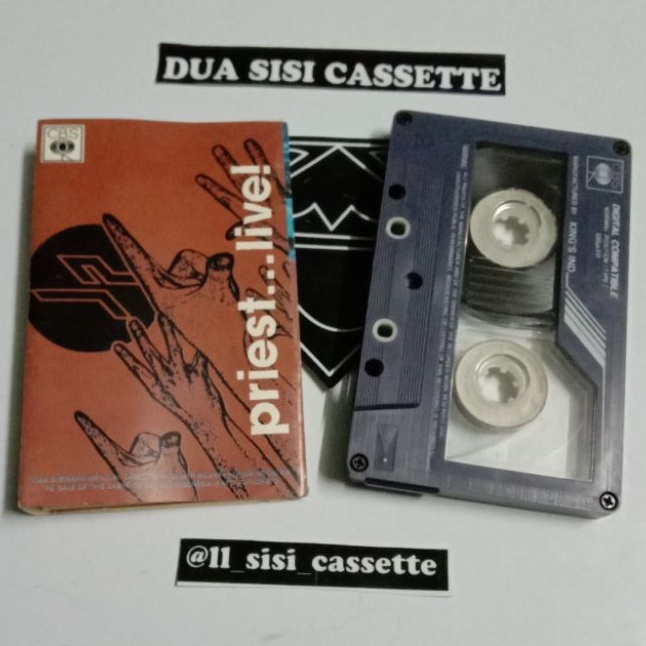 kaset judas priest - live