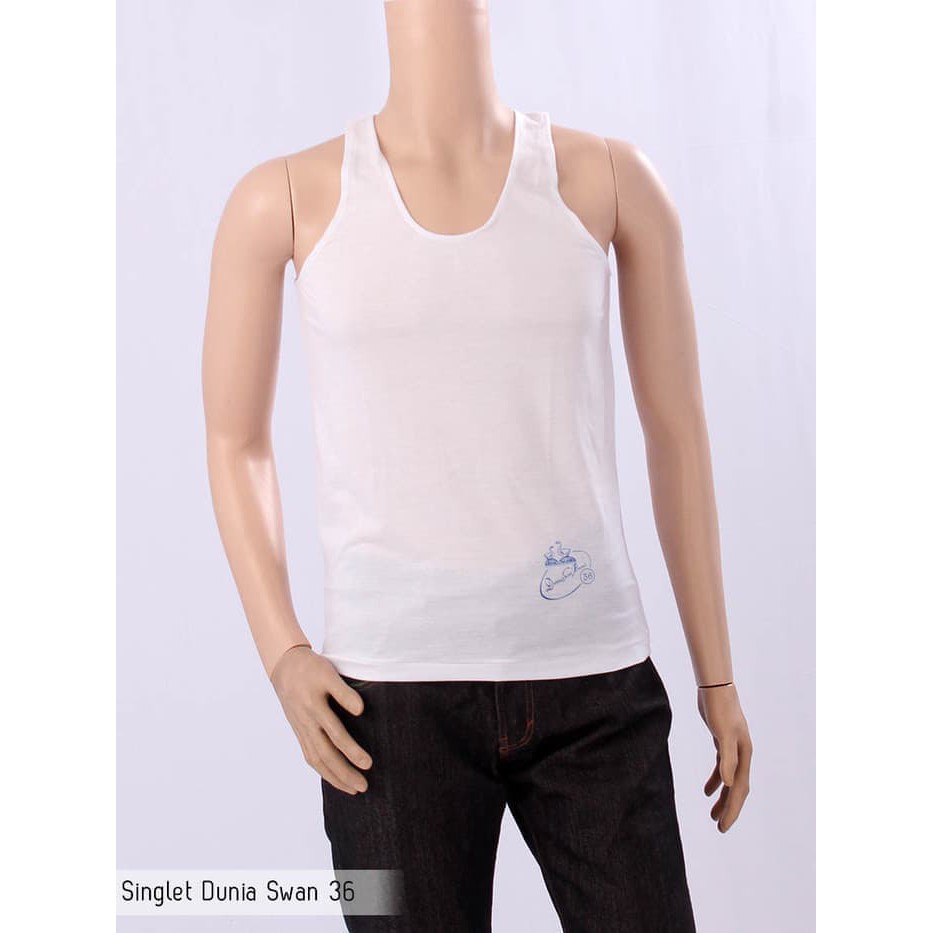 Kaos Singlet Swan brand Original Swan Kaos Dalam Pria Kaos Singlet Swan Brand Katun