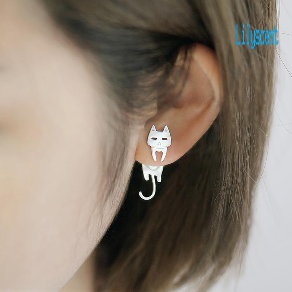 Ls 1 Set Anting Tusuk Asimetris Model Ikan Lucu Ala Korea Untuk Wanita / Hadiah Ulang Tahun