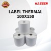 LABEL THERMAL 100 X 150 MM KERTAS STICKER DIRECT THERMAL 100 x150 MM