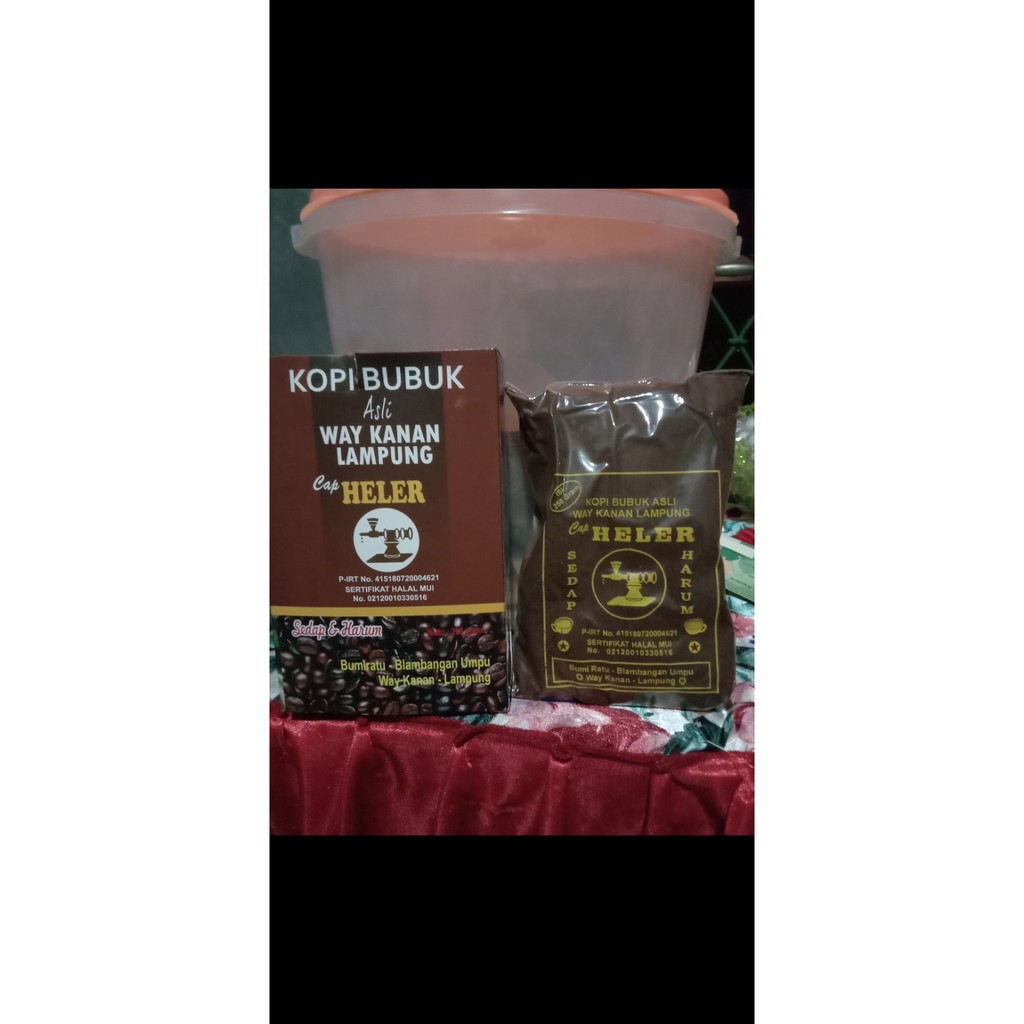 

Kopi Bubuk Robusta Lampung