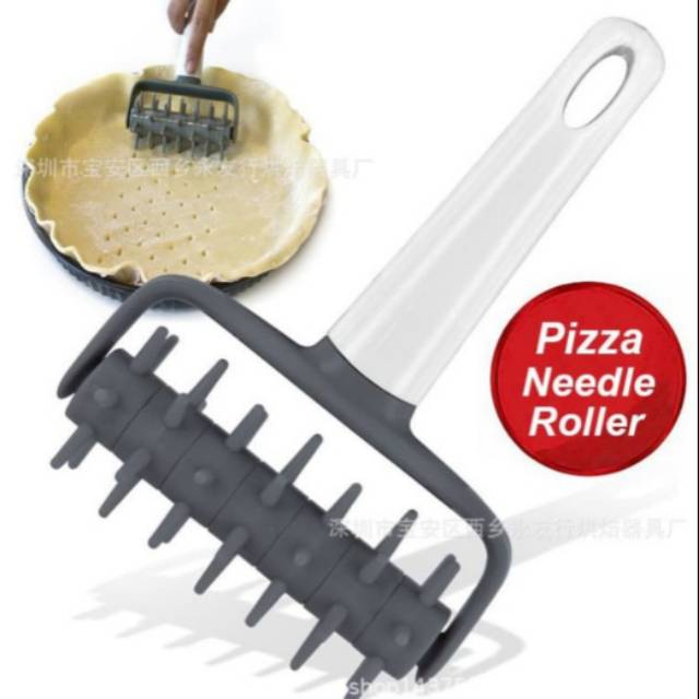 Pizza Needle Roller gilingan kue gilingan roti giling Exhaust Hole