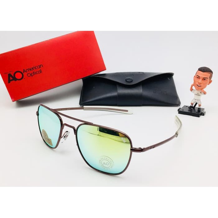 Kacamata Sunglass Pilot AO Kualitas Super Fullsett