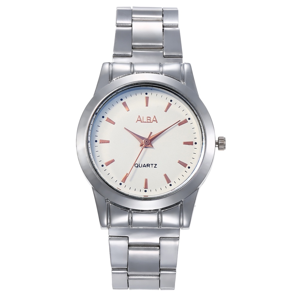 COD JAM TANGAN COUPLE MURAH RANTAI ANALOG CASUAL PERMIUM IMPORT GROSIR PRIA WANITA C72