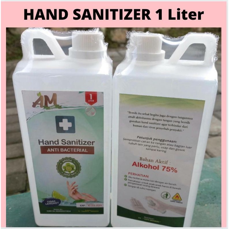 Hand sanitizer 1 liter