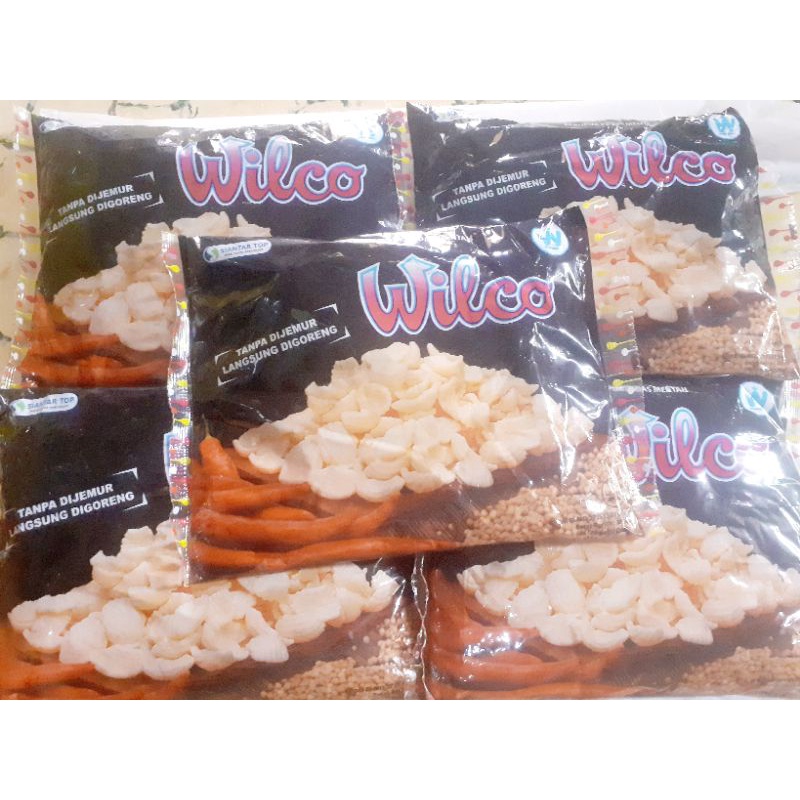 

KERUPUK BUKUR PEDAS WILCO 350G