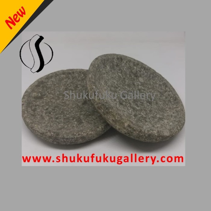 COBEK/PIRING SAMBAL BATU BULAT 8CM