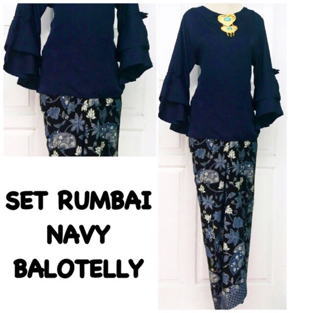 SET RUMBAI BALOTELLY / KEBAYA MODERN / KEBAYA KUTUBARU