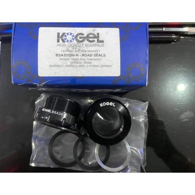 feriha - BOTTOM BRACKET BB CERAMIC KOGEL BSA 30 FOR 386 R ROAD SEALS ---Terbaru---