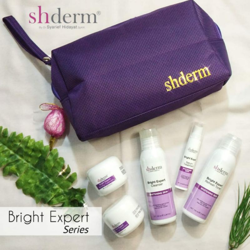shderm skincare paket bright