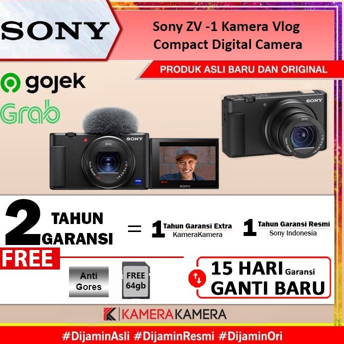 Sony ZV1 / Sony ZV -1 Kamera Vlog Compact Digital Camera