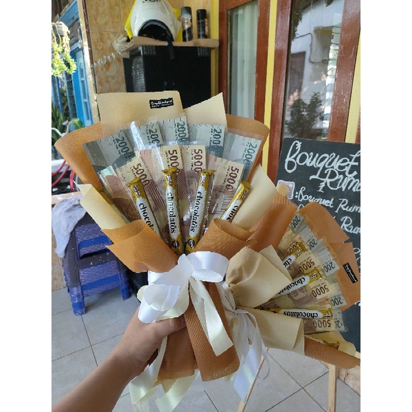 BUKET UANG JAJAN "Kerangka Buket"