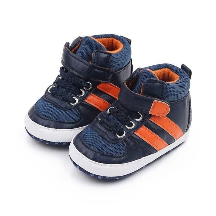 Sepatu bayi baby shoes prewalker laki laki umur 0 - 12 bulan model casual BW Boys