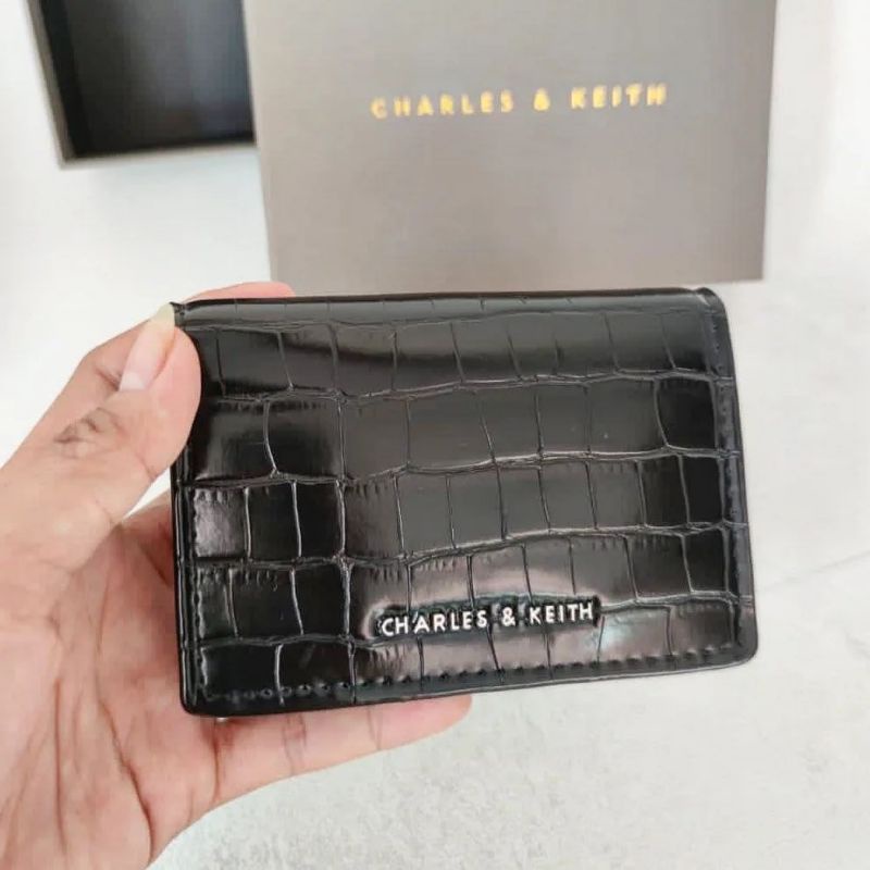 CK Croc Effect Wallet