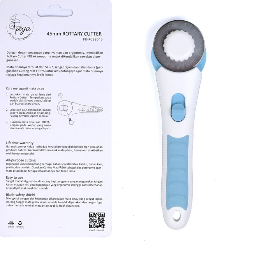 

Trendy Rotary Cutter 45mm FREYA Alat Potong Bahan/Kain