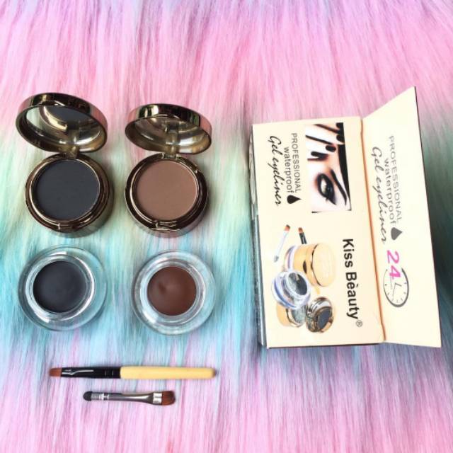 Kiss Beauty 2in1 (Eyebrow Powder & Gel Eyeliner)
