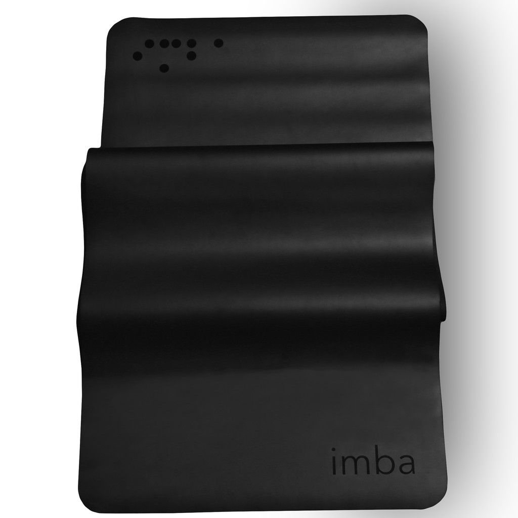 IMBA PU Yoga Mat - Premium Black