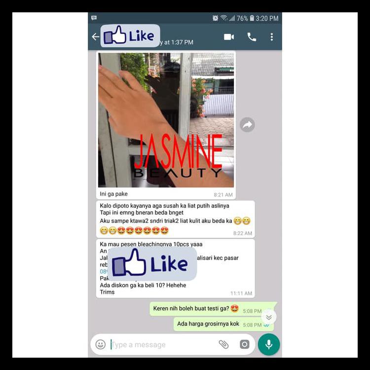 Bleaching Badan Salon / Body Bleaching Salon / Pemutih Badan Salon Terjamin