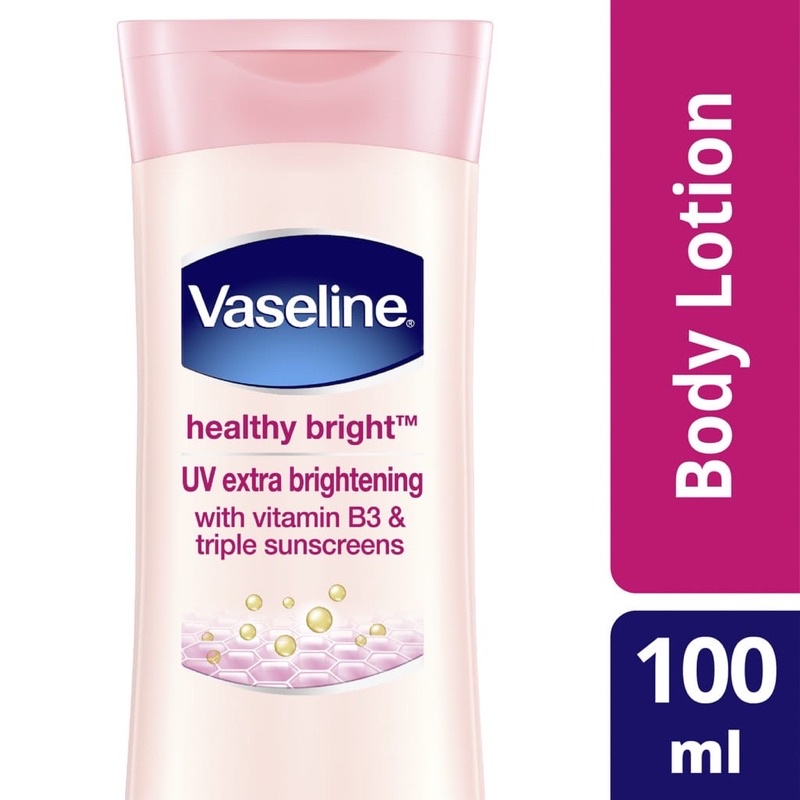 Vaseline Lotion Healthy Bright UV Lightening 100ml