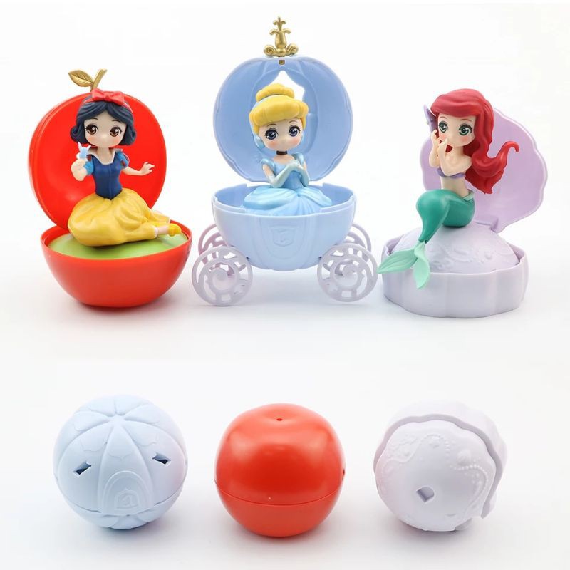 Egg Princess Aladin Jasmine Rapunzel Belle Capsule  Terbaru