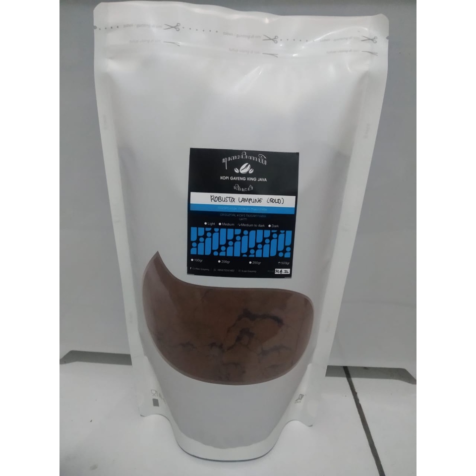 

Kopi Robusta Lampung Gold 500gram