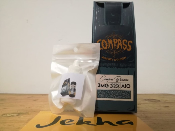 ketengan ecer eceran jvs x adipati dolken compass 3mg 6mg liquid vape