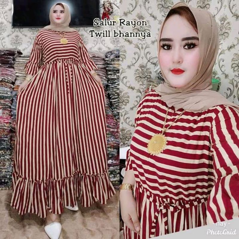 Baju gamis syari terbaru Ceruty Babydoll gamis syar'i asdf Syakira syari Ceruty busui 2022 Baju gami