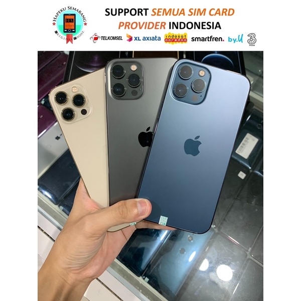 iPhone 12 PRO MAX 128gb 256gb Super Mulus Like New ALL Operator Indonesia