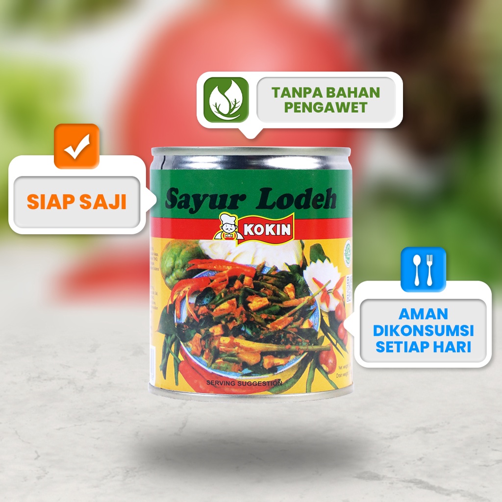 

Gooku 28 Store Sayur Lodeh Makanan Siap Saji Halal 325 Gram - Kokin