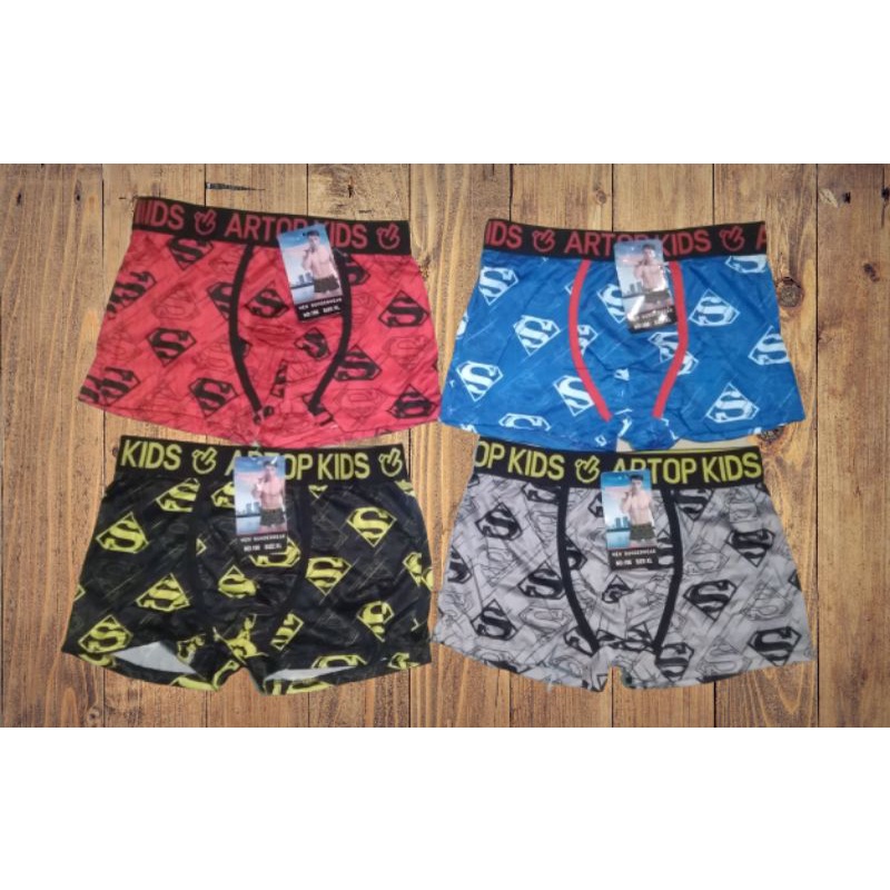 Celana Dalam Boxer Anak Laki Tanggung  / CD Anak Laki Laki / 11 -13 Tahun