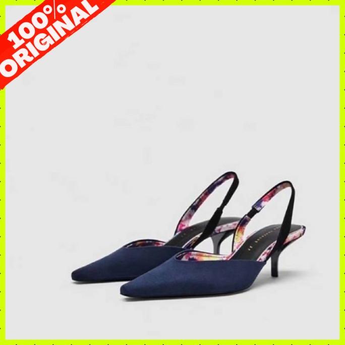 Sepatu Heels Zara Wanita Original Branded Store Terbaru H124 Termurah