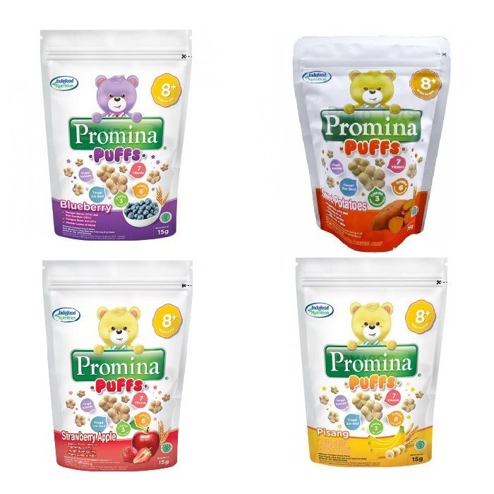 Promina Puffs 8+ Cemilan Bayi 15g