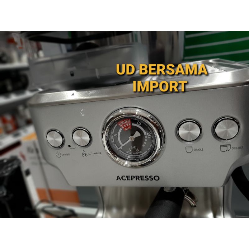 coffe maker espresso mesin kopi ACEPRESSO with grinder stainless stell PREMIUM COFFE MACHINE