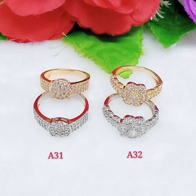 Cincin xuping Permata A31-32