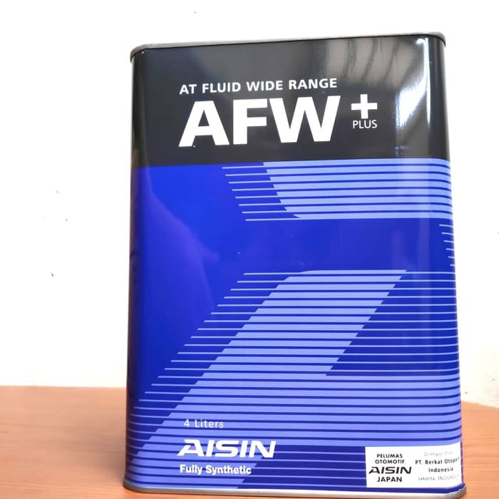 Oli Aisin AFW+ ATF MULTI Auto Matic Transmisi FULLY SYNTHETIC isi 4 ltr ASLI