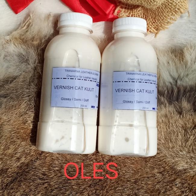 ✱ Vernish Finishing cat kulit 200 ml - GLOSSY, SEMPROT ➱
