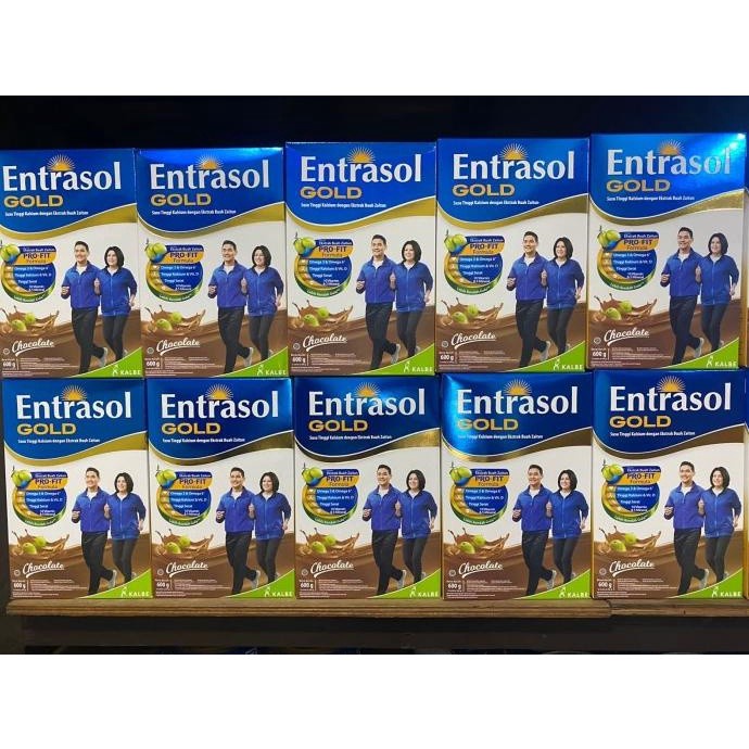 

NEW ENTRASOL GOLD VANILA - COKLAT 600 GR / SUSU ORANG TUA / SUSU