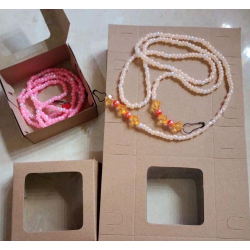 

box mika craft 7x7x3/paper box aksesoris vintage