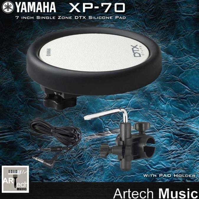 Yamaha Dtx Pad Xp70 + Tom Holder, Xp 70 Untuk Drum Elektrik