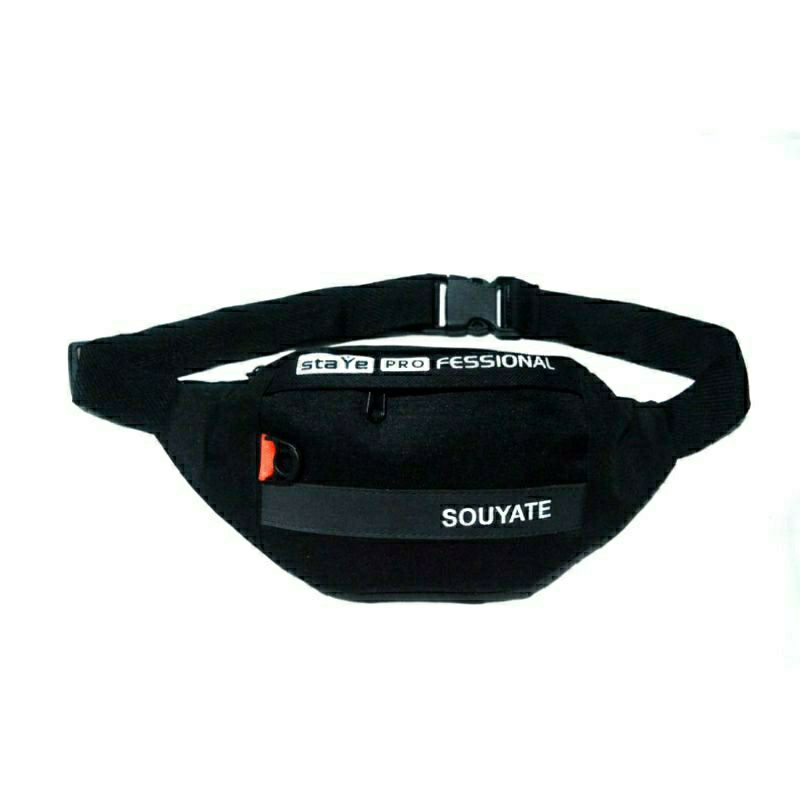 TAS PRIA SELEMPANG / WAISTBAG PRIA SOUYATE AQA0096 SABLON