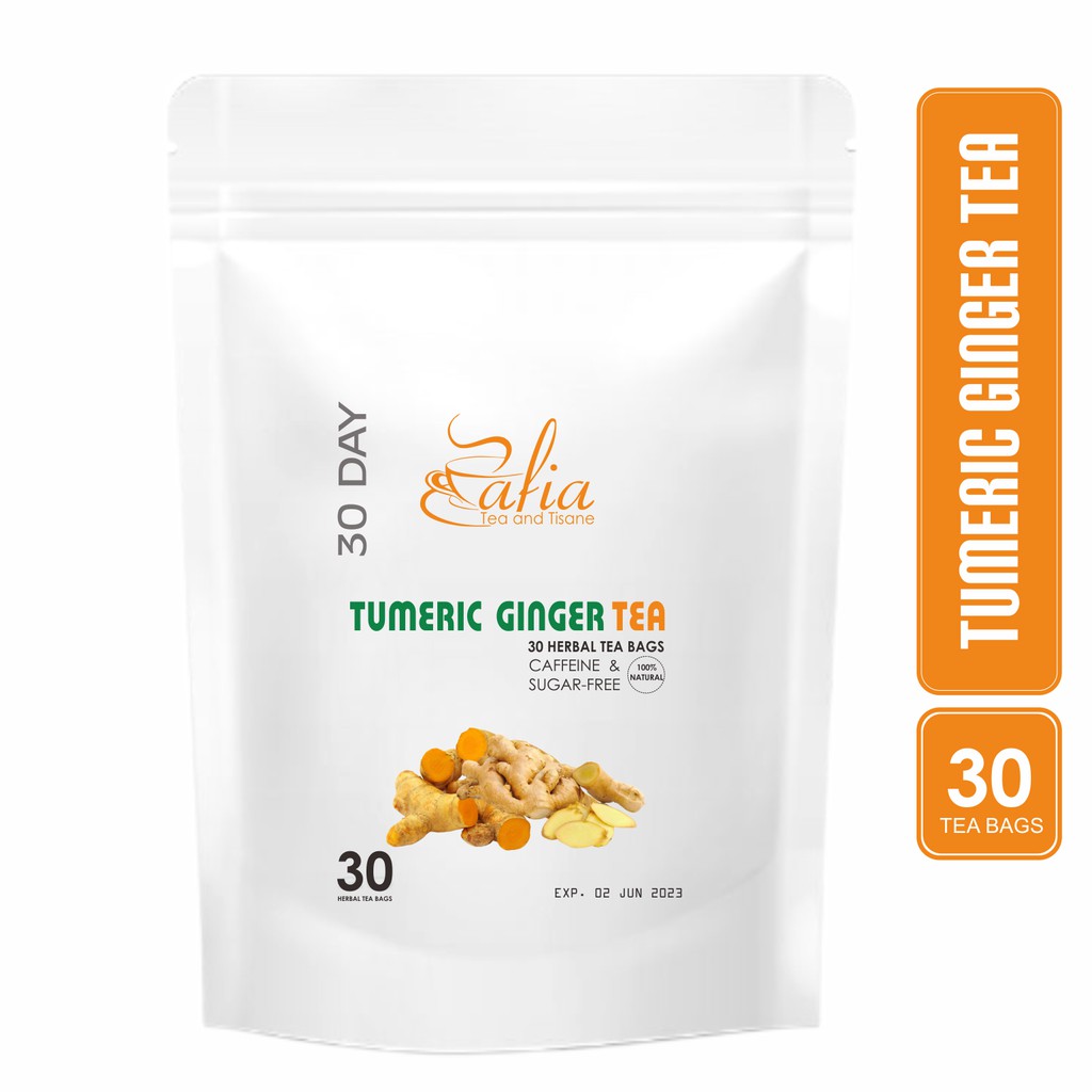 

TUMERIC GINGER TEA : Teh Kunyit Plus Jahe (30 Tea Bag)
