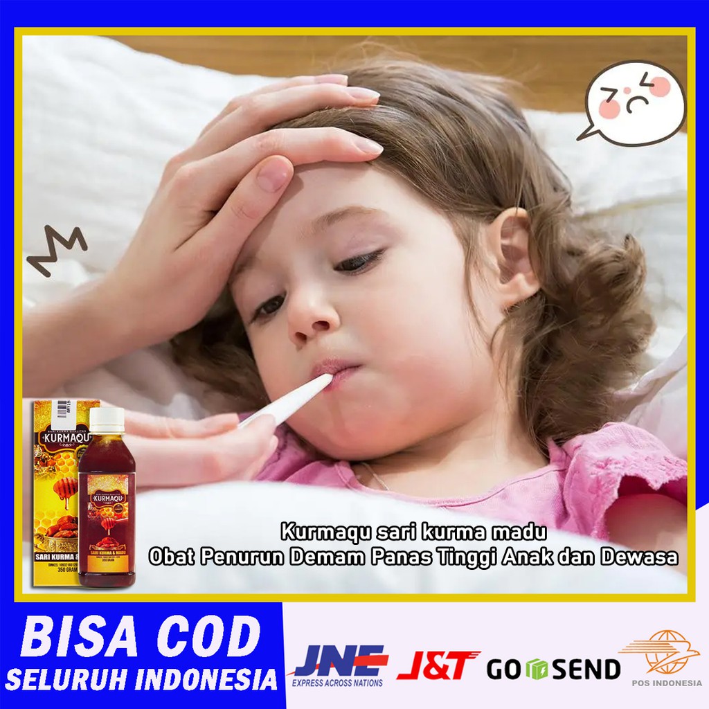 Obat Penurun Demam Panas Tinggi Anak Dan Dewasa - Batuk Pilek - Batuk Berdahak - KURMAQU ASLI