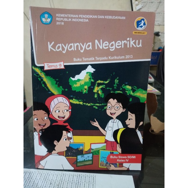 buku tematik kelas 4 SD. tema 6,7,89 semester 2 kurikulum 2013