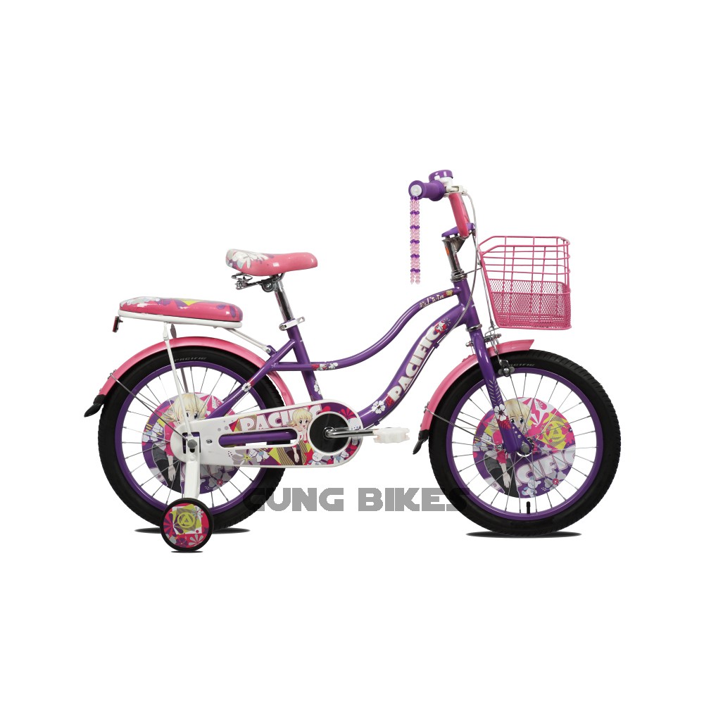  Sepeda  anak  perempuan 18 mini  pacific livia bergaransi 5 