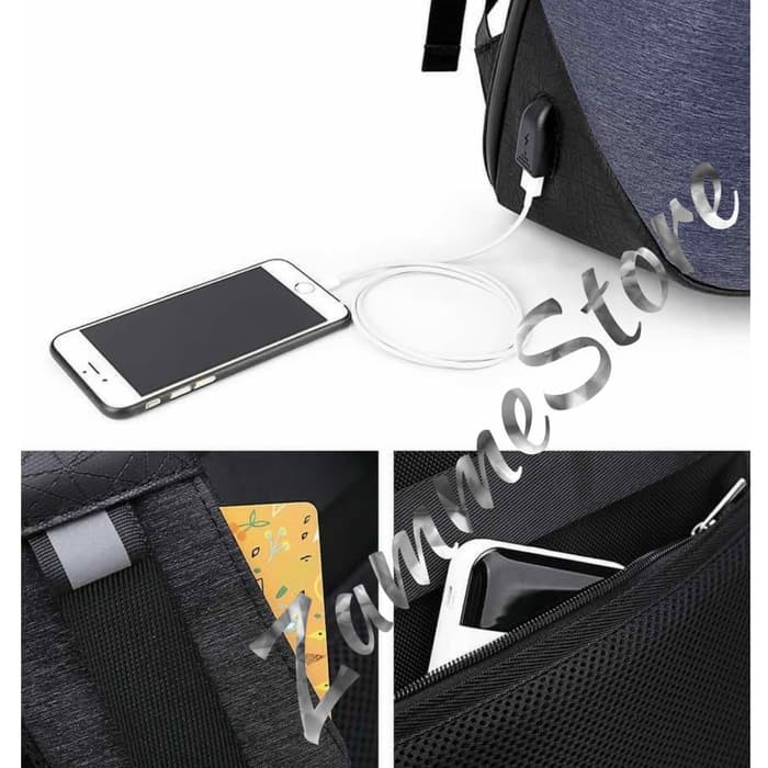 Tas Ransel Backpack Arctic Hunter B00193 Laptop 15,6' Original BLACK - Hitam