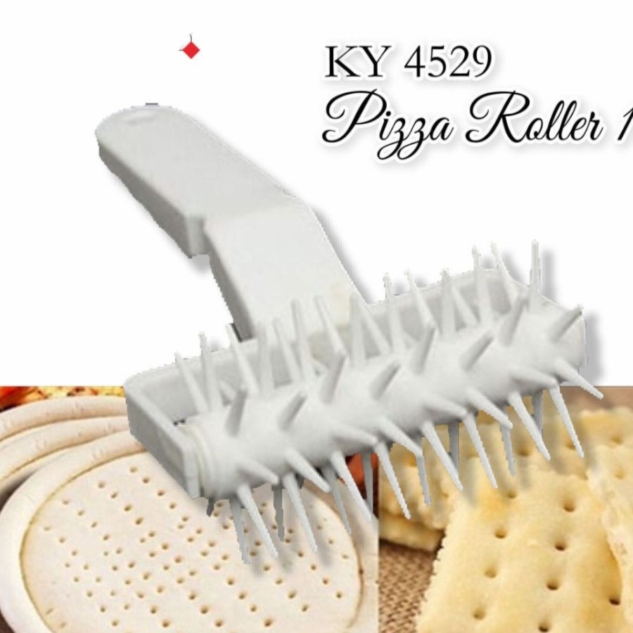 

Pizza Roller Docker Lattice Roller Cutter Pastry Pie Roti